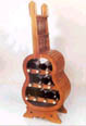 GUITAR WINE RACK WITH COPERO 